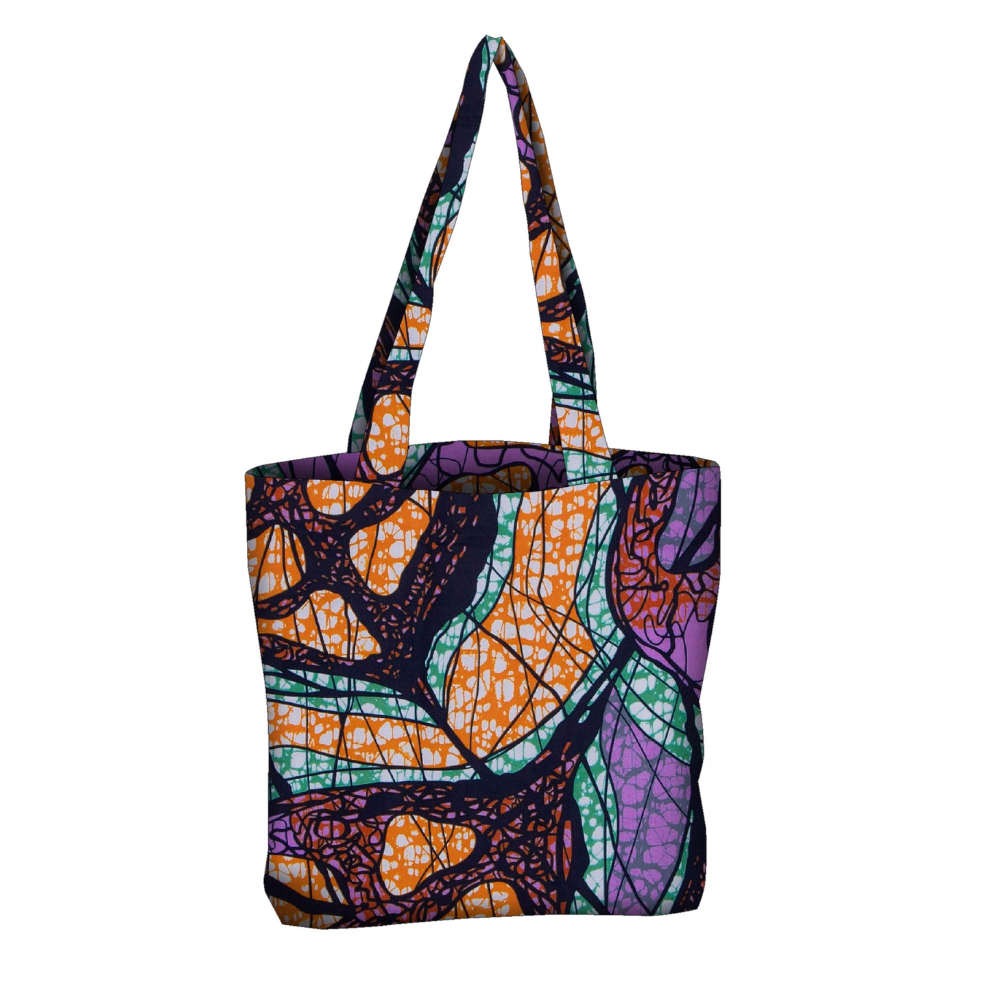 Lightweight African Print Tote Bag for Daily Use