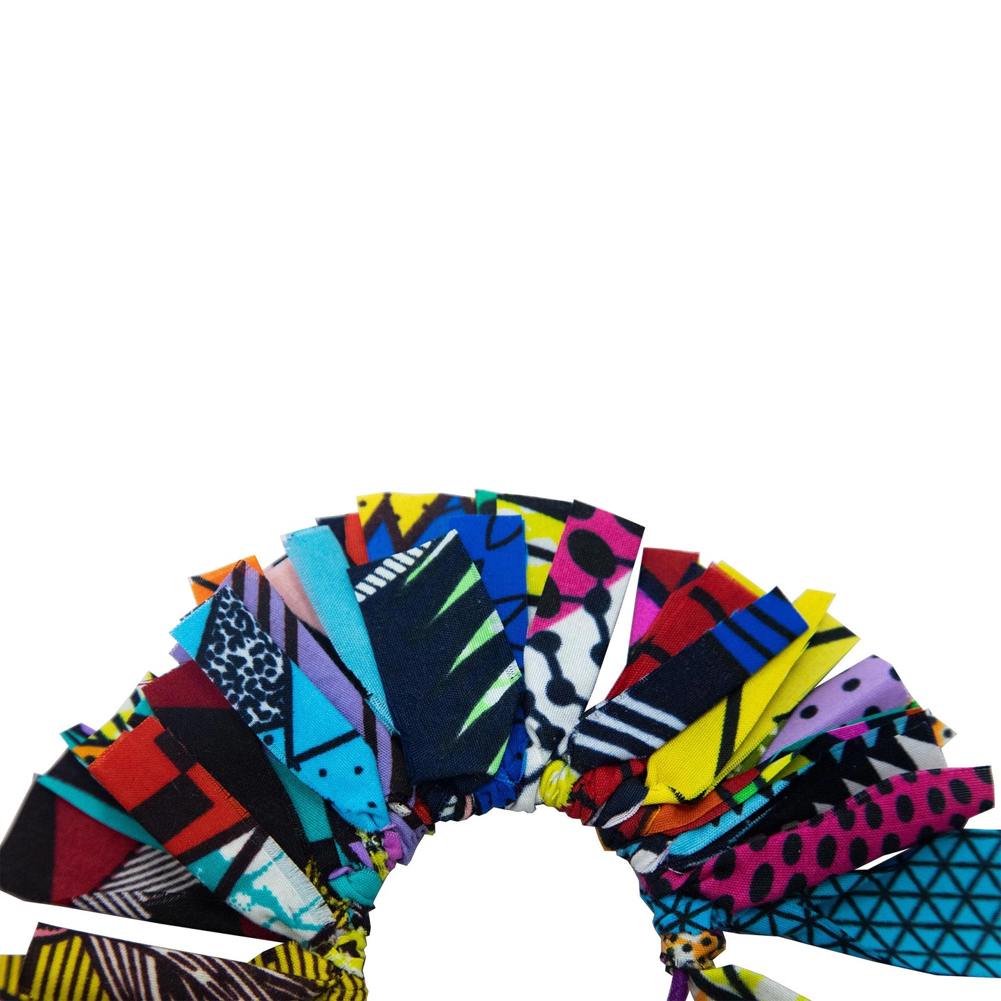 Ethnic African Print Tear-Craft Earrings for African Women Accessories