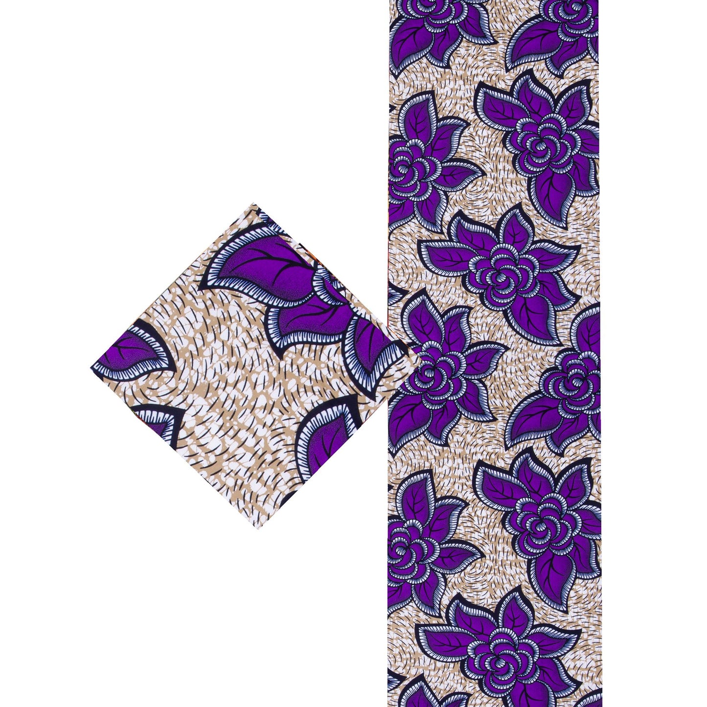 African Home Accessories Ankara Wax Print Cotton Table Runner