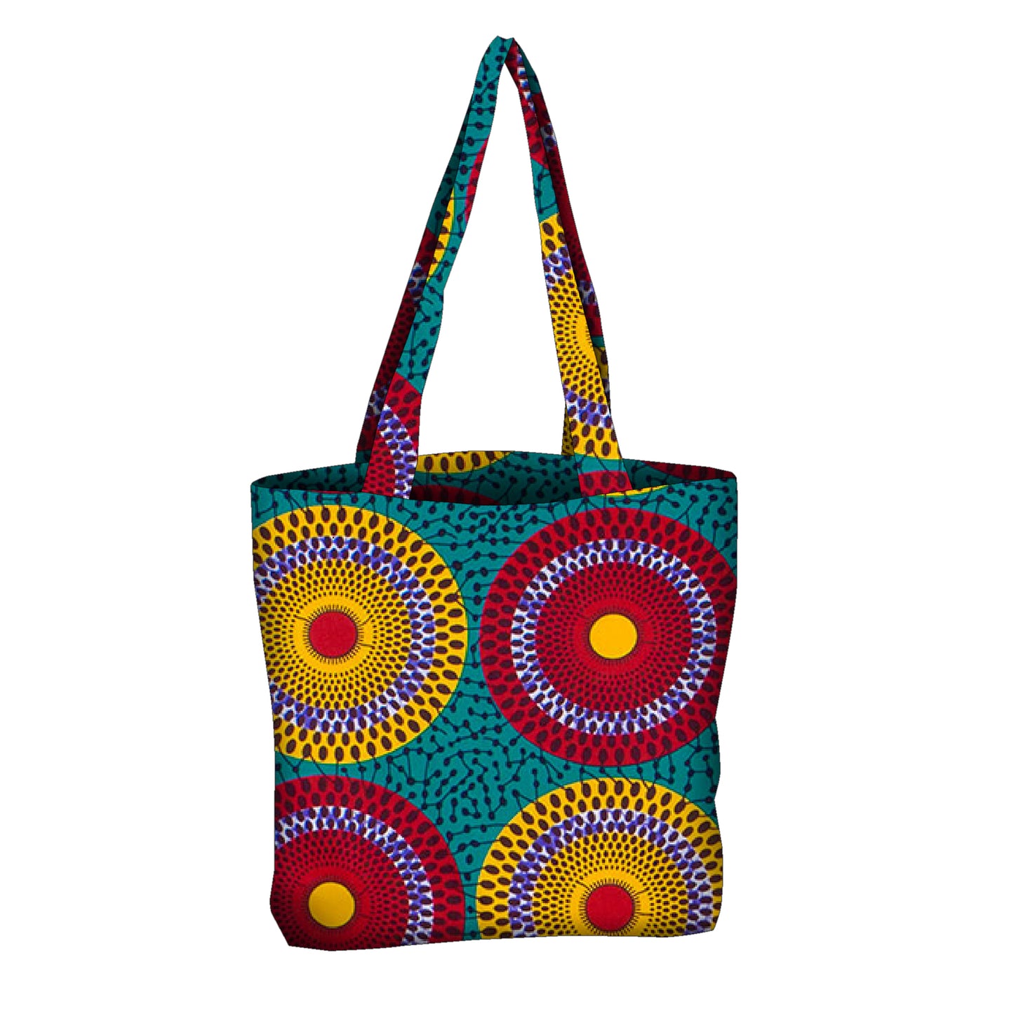 Lightweight African Print Tote Bag for Daily Use
