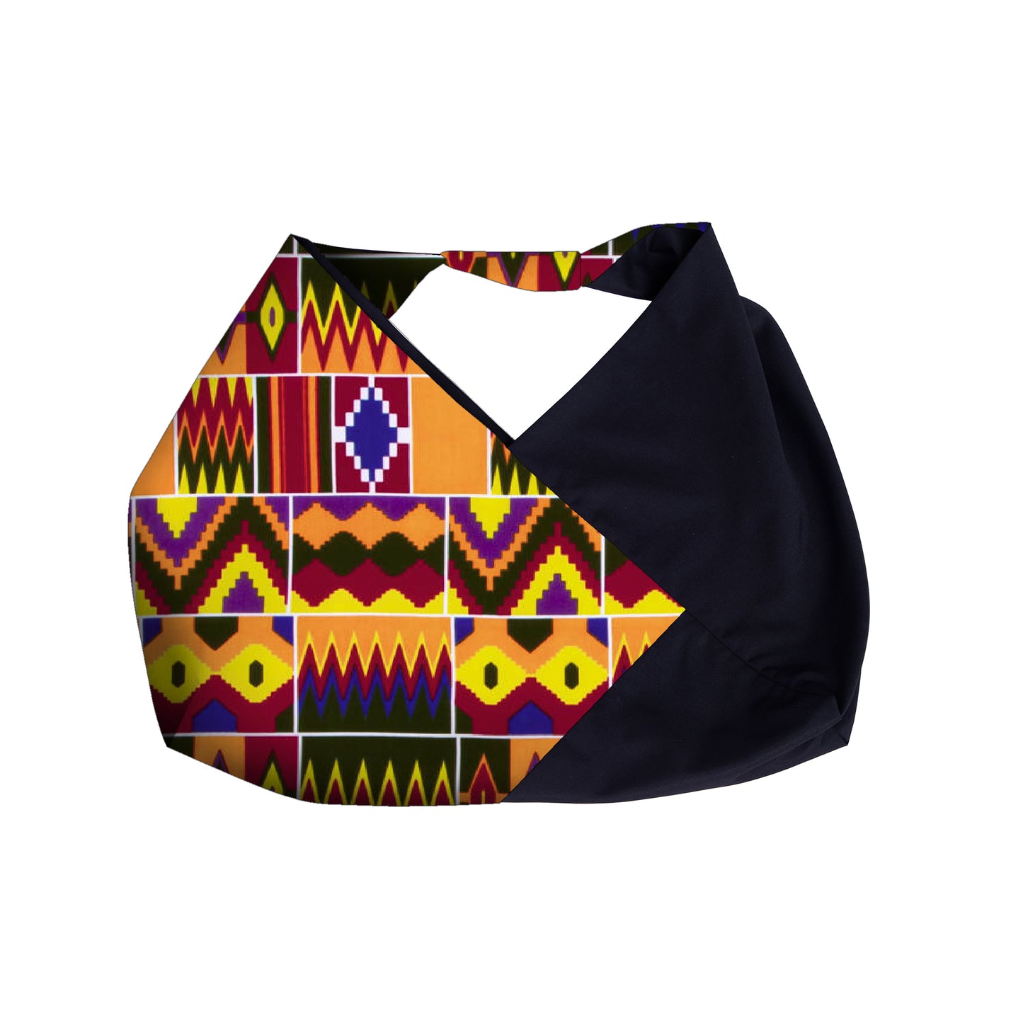 African Wax Print Patchwork Tote Bag for African Women Accessories