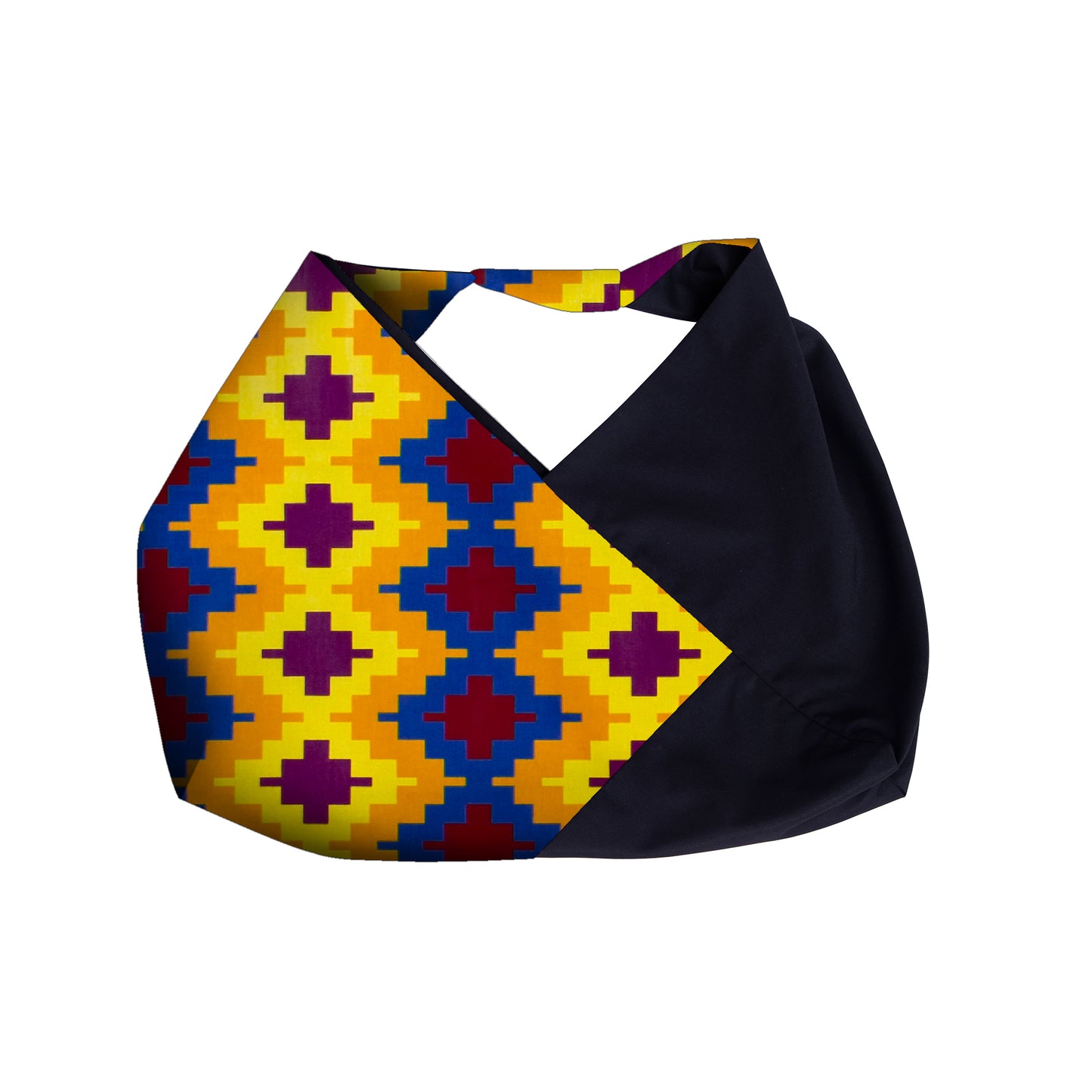 African Wax Print Patchwork Tote Bag for African Women Accessories